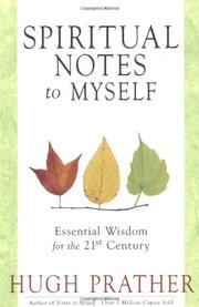 Book Cover for SPIRITUAL NOTES TO MYSELF