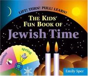 Cover art for THE KIDS’ FUN BOOK OF JEWISH TIME