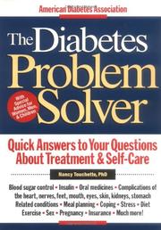Cover art for THE DIABETES PROBLEM SOLVER