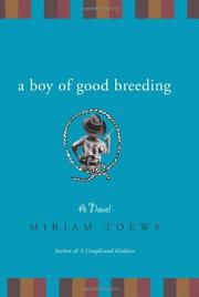 Book Cover for A BOY OF GOOD BREEDING