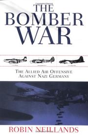 Cover art for THE BOMBER WAR
