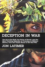 Book Cover for DECEPTION IN WAR