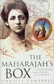Cover art for THE MAHARAJAH’S BOX