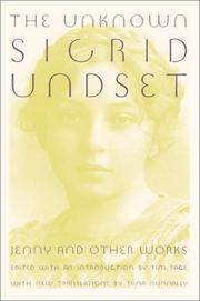 Cover art for THE UNKNOWN SIGRID UNDSET