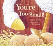 Book Cover for YOU’RE TOO SMALL!