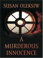 Book Cover for A MURDEROUS INNOCENCE