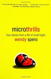 Cover art for MICROTHRILLS