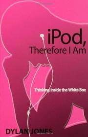 Cover art for IPOD, THEREFORE I AM