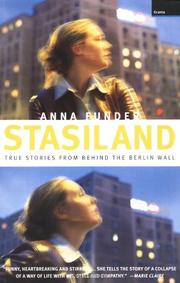 STASILAND by Anna Funder