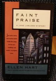 Book Cover for FAINT PRAISE
