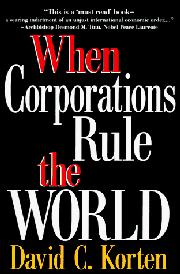 Cover art for WHEN CORPORATIONS RULE THE WORLD
