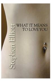 Book Cover for WHAT IT MEANS TO LOVE YOU