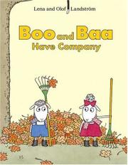 Book Cover for BOO AND BAA HAVE COMPANY