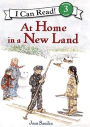 Cover art for AT HOME IN A NEW LAND
