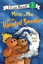Cover art for MINNIE AND MOO AND THE HAUNTED SWEATER