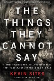 Cover art for THE THINGS THEY CANNOT SAY