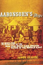 Cover art for AARONSOHN’S MAPS