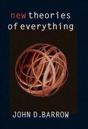 Cover art for NEW THEORIES OF EVERYTHING