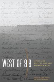 Book Cover for WEST OF 98