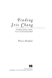 Cover art for FINDING IRIS CHANG