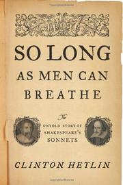 Cover art for SO LONG AS MEN CAN BREATHE