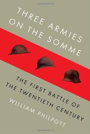 Book Cover for THREE ARMIES ON THE SOMME