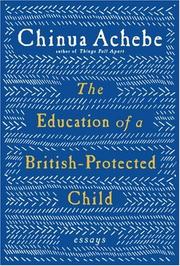 Cover art for THE EDUCATION OF A BRITISH-PROTECTED CHILD