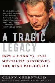 Cover art for A TRAGIC LEGACY