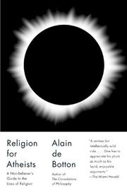 Cover art for RELIGION FOR ATHEISTS