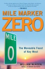 Cover art for MILE MARKER ZERO