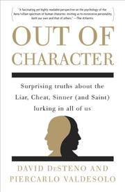 Book Cover for OUT OF CHARACTER