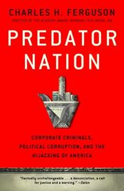 Book Cover for PREDATOR NATION