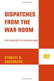 Cover art for DISPATCHES FROM THE WAR ROOM