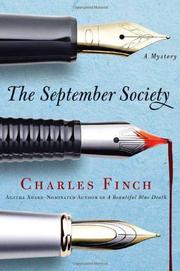 Book Cover for THE SEPTEMBER SOCIETY