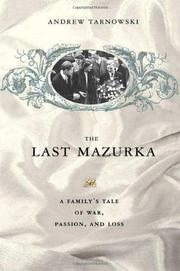 Book Cover for THE LAST MAZURKA