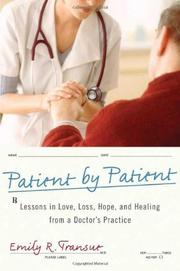 Book Cover for PATIENT BY PATIENT