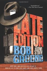 Book Cover for LATE EDITION