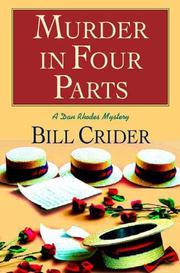 Book Cover for MURDER IN FOUR PARTS