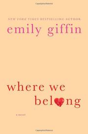 Book Cover for WHERE WE BELONG