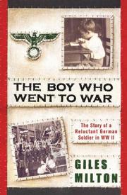 Cover art for THE BOY WHO WENT TO WAR