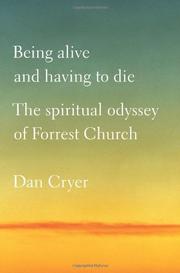 Cover art for BEING ALIVE AND HAVING TO DIE