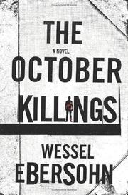 Cover art for THE OCTOBER KILLINGS