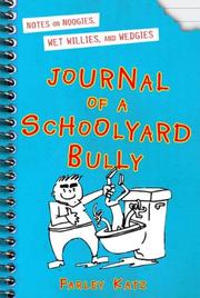 Book Cover for JOURNAL OF A SCHOOLYARD BULLY