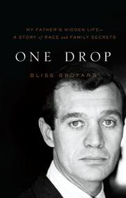 Book Cover for ONE DROP