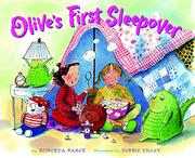 Cover art for OLIVE’S FIRST SLEEPOVER