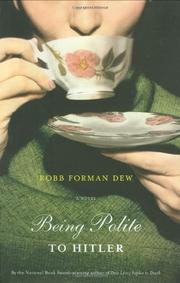 Cover art for BEING POLITE TO HITLER