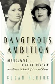 Cover art for DANGEROUS AMBITION
