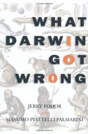 Book Cover for WHAT DARWIN GOT WRONG