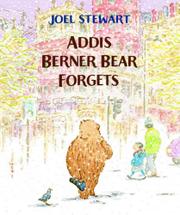 Cover art for ADDIS BERNER BEAR FORGETS