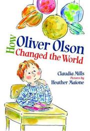 Book Cover for HOW OLIVER OLSON CHANGED THE WORLD
